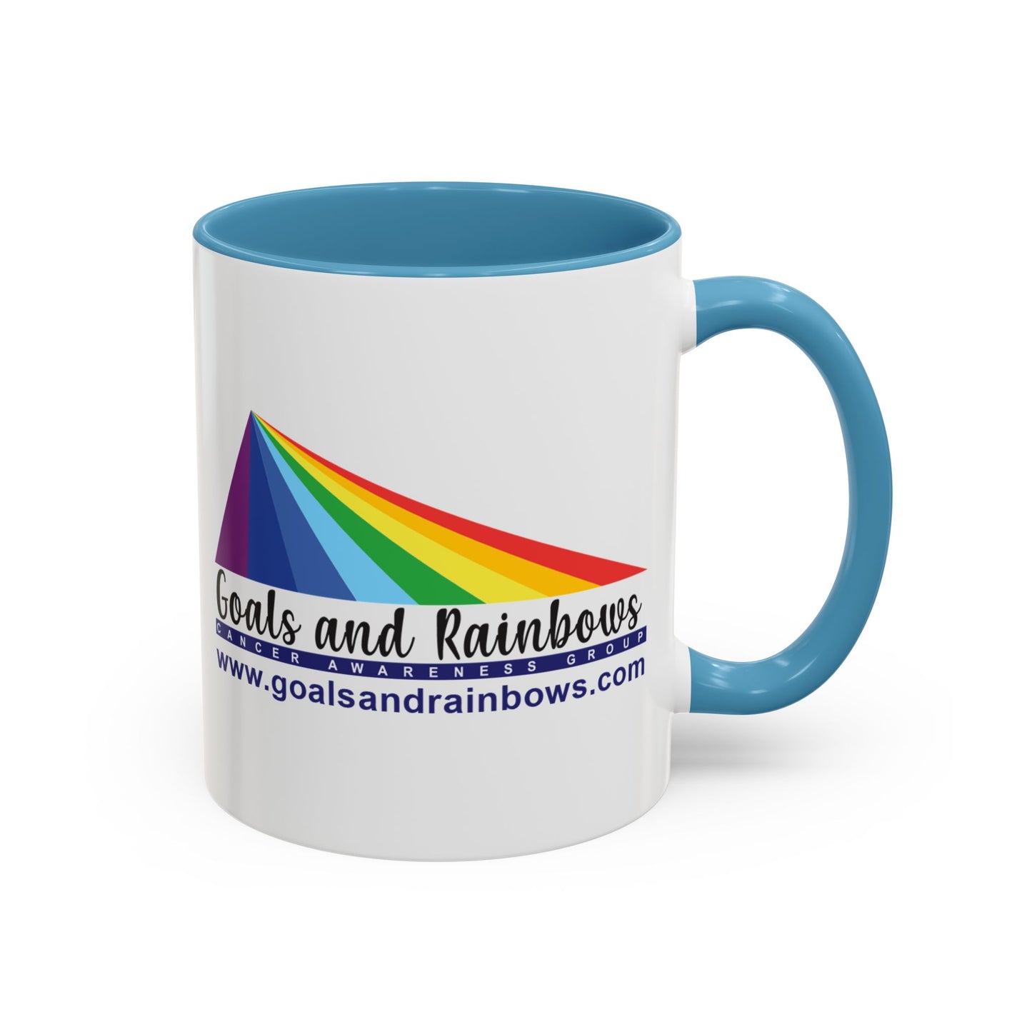 Goals and Rainbows Coffee Mug (11, 15oz)