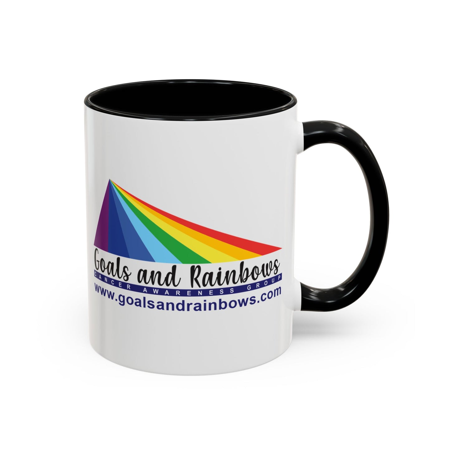 Goals and Rainbows Coffee Mug (11, 15oz)
