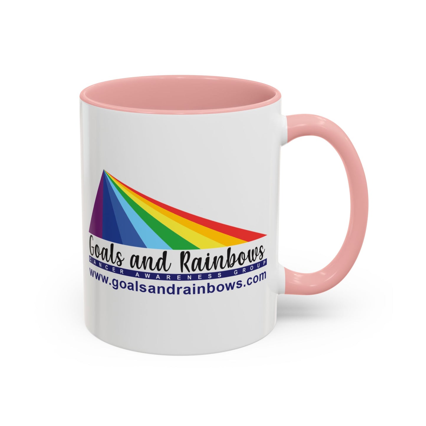 Goals and Rainbows Coffee Mug (11, 15oz)