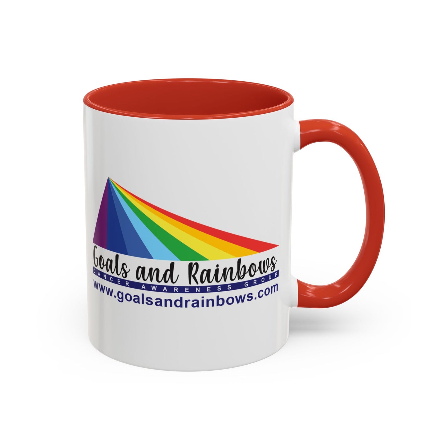 Goals and Rainbows Coffee Mug (11, 15oz)