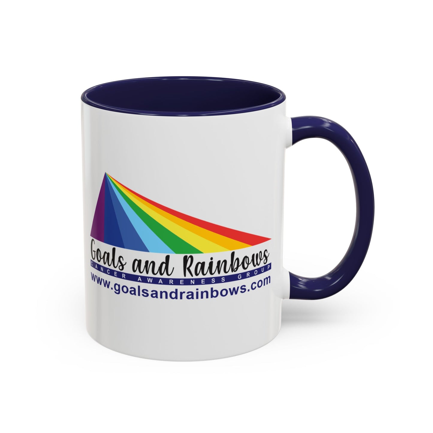 Goals and Rainbows Coffee Mug (11, 15oz)
